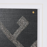 Fabric Fusion - Laluan by Maja Gunnarsdottir Textured Framed Artwork Matted under Glass from Mercana - Luna Furniture