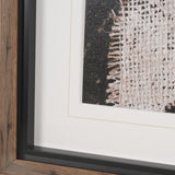 Sahara Style - Bird by Maja Gunnarsdottir Textured Framed Artwork Matted under Glass from Mercana - Luna Furniture