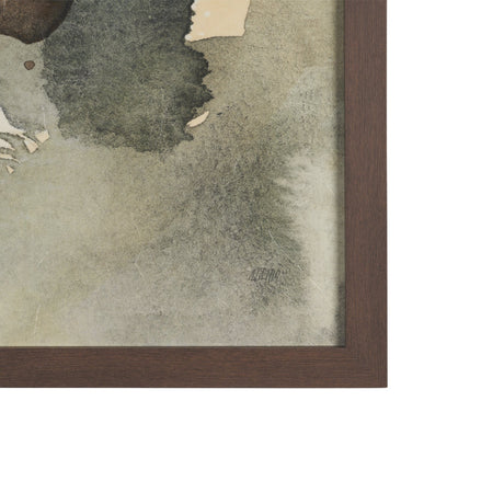 Refined Oxidation II by Mercana Studio Textured Framed Artwork Matted under Glass from Mercana - Luna Furniture