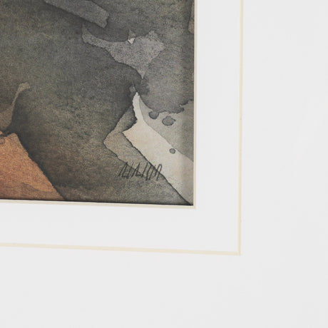 Tarnished II by Mercana Studio Framed Artwork Matted under Glass from Mercana - Luna Furniture