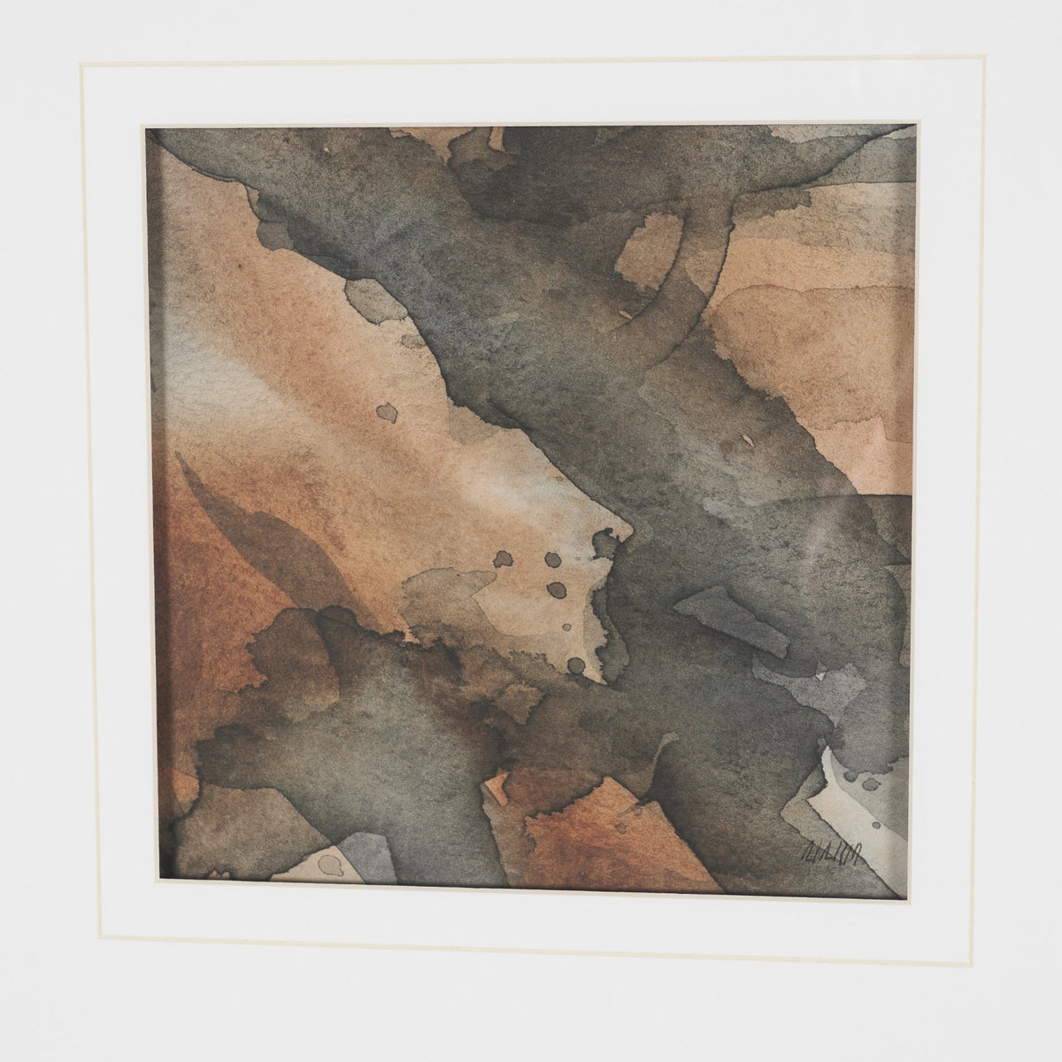 Tarnished II by Mercana Studio Framed Artwork Matted under Glass from Mercana - Luna Furniture