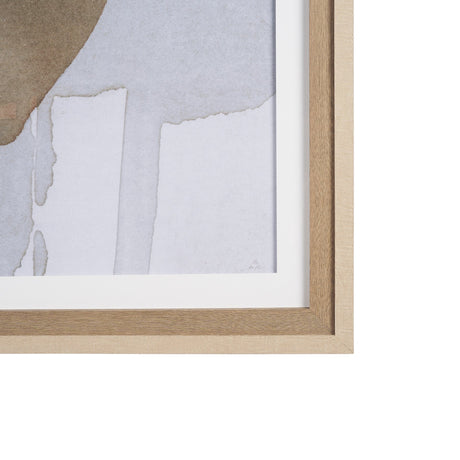Flow I by Mercana Studio Hand-Embellished Framed Artwork Matted under Glass from Mercana - Luna Furniture