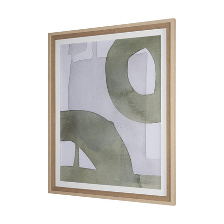 Flow II by Mercana Studio Hand-Embellished Framed Artwork Matted under Glass from Mercana - Luna Furniture