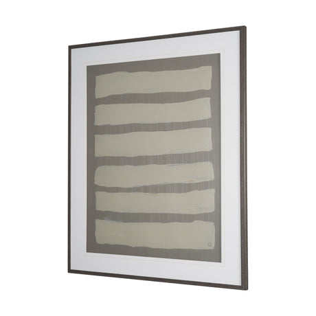 Linear Rhythym by Mercana Studio Hand-Embellished Textured Framed Artwork Matted under Glass from Mercana - Luna Furniture