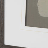 Linear Rhythym by Mercana Studio Hand-Embellished Textured Framed Artwork Matted under Glass from Mercana - Luna Furniture