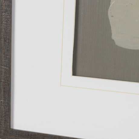 Linear Rhythym by Mercana Studio Hand-Embellished Textured Framed Artwork Matted under Glass from Mercana - Luna Furniture