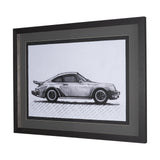 1975 911 Turbo by Mercana Studio Textured Framed Artwork Matted under Glass from Mercana - Luna Furniture