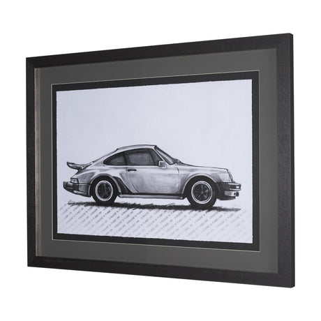1975 911 Turbo by Mercana Studio Textured Framed Artwork Matted under Glass from Mercana - Luna Furniture