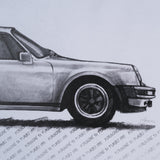 1975 911 Turbo by Mercana Studio Textured Framed Artwork Matted under Glass from Mercana - Luna Furniture