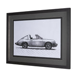 1974 911 Targa by Mercana Studio Textured Framed Artwork Matted under Glass from Mercana - Luna Furniture