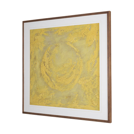 Soleil Handmade Original Framed 3D Textured Artwork from Mercana - Luna Furniture