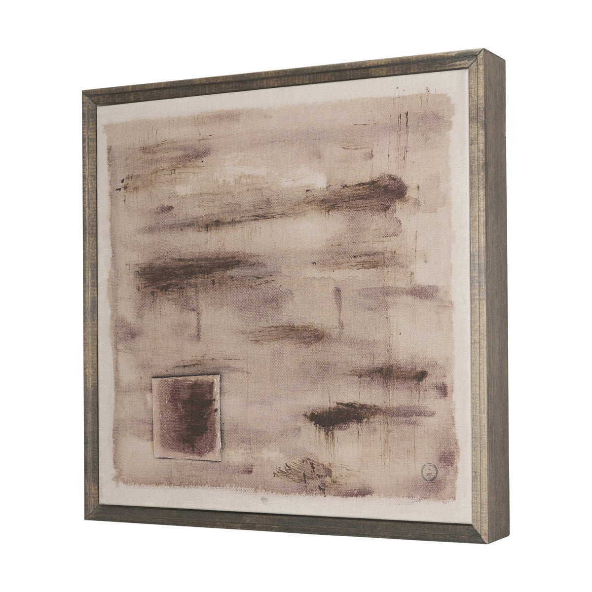 Uno by Mercana Studio Hand-Embellished Textured Framed Canvas Artwork from Mercana - Luna Furniture