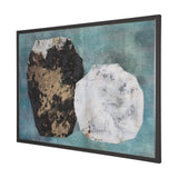 Sahara Style - Containers by Maja Gunnarsdottir Hand-Embellished Textured Framed Canvas Artwork from Mercana - Luna Furniture
