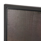 Moody Dark Brown Rustic Landscape by Josie George Textured Framed Canvas Artwork from Mercana - Luna Furniture