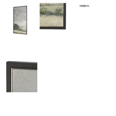 Fierce Skies I by Mercana Studio Hand-Embellished Textured Framed Canvas Artwork from Mercana - Luna Furniture
