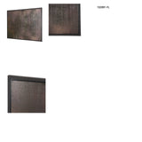 Moody Dark Brown Rustic Landscape by Josie George Textured Framed Canvas Artwork from Mercana - Luna Furniture