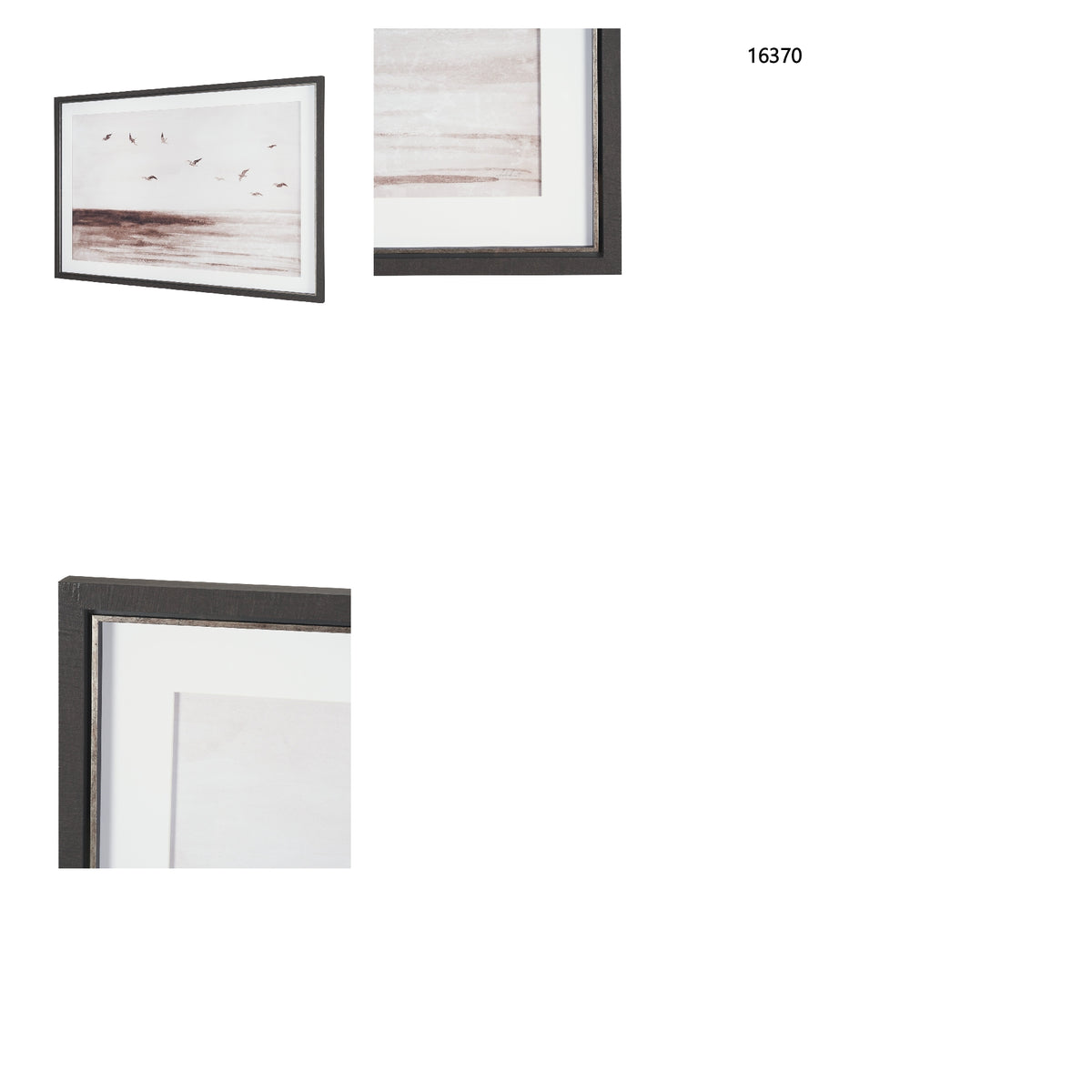 Sienna Sunset by Mercana Studio Hand-Embellished Textured Framed Artwork Matted under Glass from Mercana - Luna Furniture
