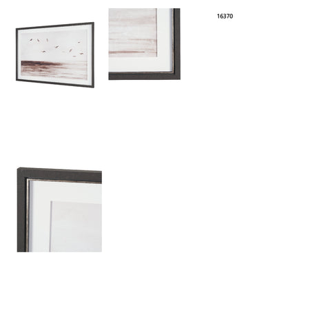 Sienna Sunset by Mercana Studio Hand-Embellished Textured Framed Artwork Matted under Glass from Mercana - Luna Furniture