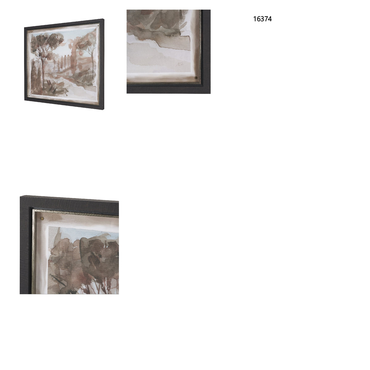 Open Country III by Mercana Studio Textured Framed Artwork Matted under Glass from Mercana - Luna Furniture