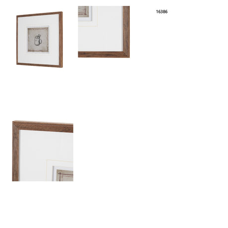 Apres 3 by Mercana Studio Hand-Embellished Textured Framed Artwork Matted under Glass from Mercana - Luna Furniture