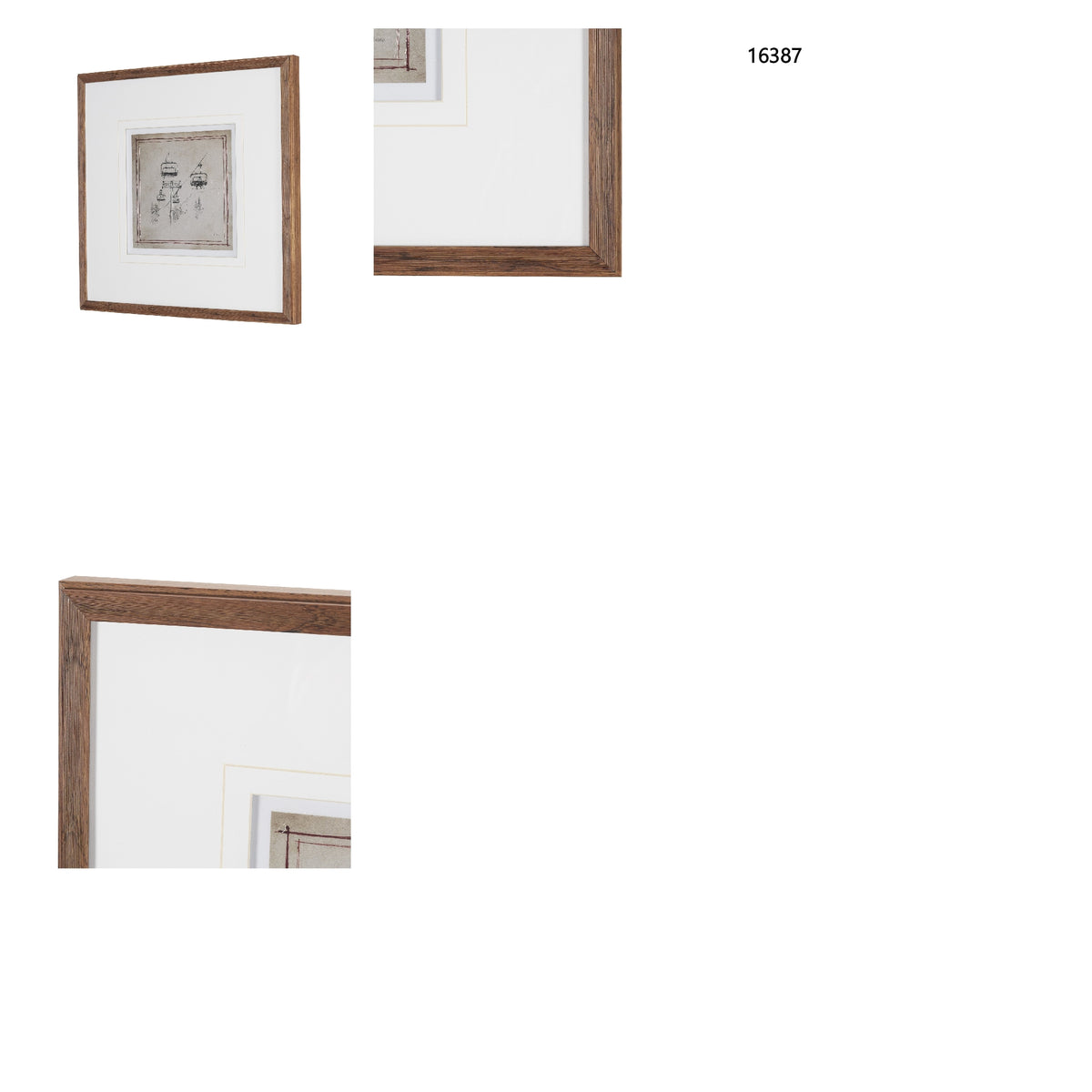 Apres 4 by Mercana Studio Hand-Embellished Textured Framed Artwork Matted under Glass from Mercana - Luna Furniture