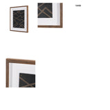Fabric Fusion - Garisan by Maja Gunnarsdottir Textured Framed Artwork Matted under Glass from Mercana - Luna Furniture