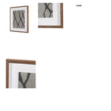 Fabric Fusion - Salib by Maja Gunnarsdottir Textured Framed Artwork Matted under Glass from Mercana - Luna Furniture