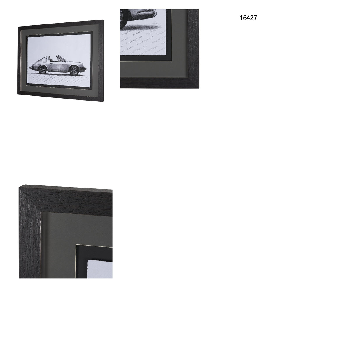 1974 911 Targa by Mercana Studio Textured Framed Artwork Matted under Glass from Mercana - Luna Furniture