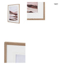 Terracotta Mountain Vista by Nikita Jariwala Textured Framed Artwork Matted under Glass from Mercana - Luna Furniture