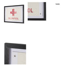 Ski Patrol by Mercana Studio Hand-Embellished Textured Framed Artwork Matted under Glass from Mercana - Luna Furniture