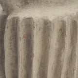 Jiya 12" Natural Ardi Paper Mache Double Handle Pot from Mercana - Luna Furniture