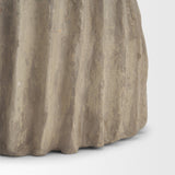 Jiya 12" Natural Ardi Paper Mache Double Handle Pot from Mercana - Luna Furniture