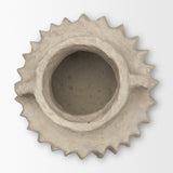 Jiya 12" Natural Ardi Paper Mache Double Handle Pot from Mercana - Luna Furniture