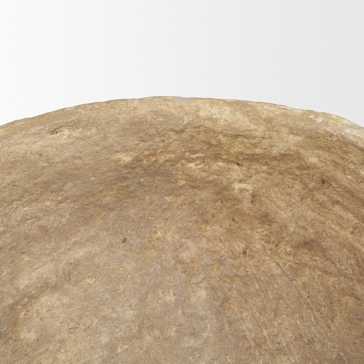 Samar Beige Paper Mache Decorative Bowls