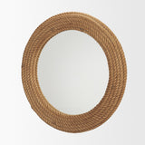 Kova 42" Rope Framed Round Wall Mirror from Mercana - Luna Furniture