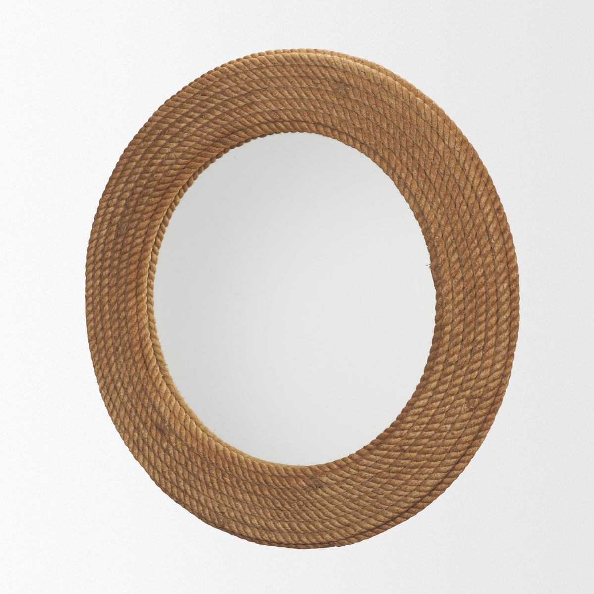 Kova 50" Rope Framed Round Wall Mirror from Mercana - Luna Furniture
