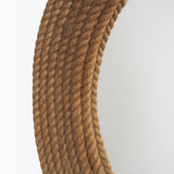 Kova 50" Rope Framed Round Wall Mirror from Mercana - Luna Furniture