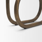 Serpens Brass Metal Large Candleholder