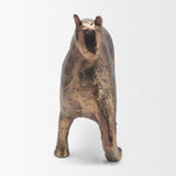 Marengo Antiqued Brass Metal Decorative Horse Object from Mercana - Luna Furniture