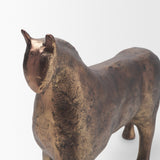 Marengo Antiqued Brass Metal Decorative Horse Object from Mercana - Luna Furniture