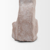 Anubis Grey Washed Metal Decorative Dog Object from Mercana - Luna Furniture