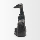 Anubis Aged Bronze Metal Decorative Dog Object from Mercana - Luna Furniture
