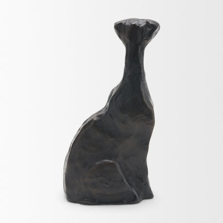 Anubis Aged Bronze Metal Decorative Dog Object from Mercana - Luna Furniture