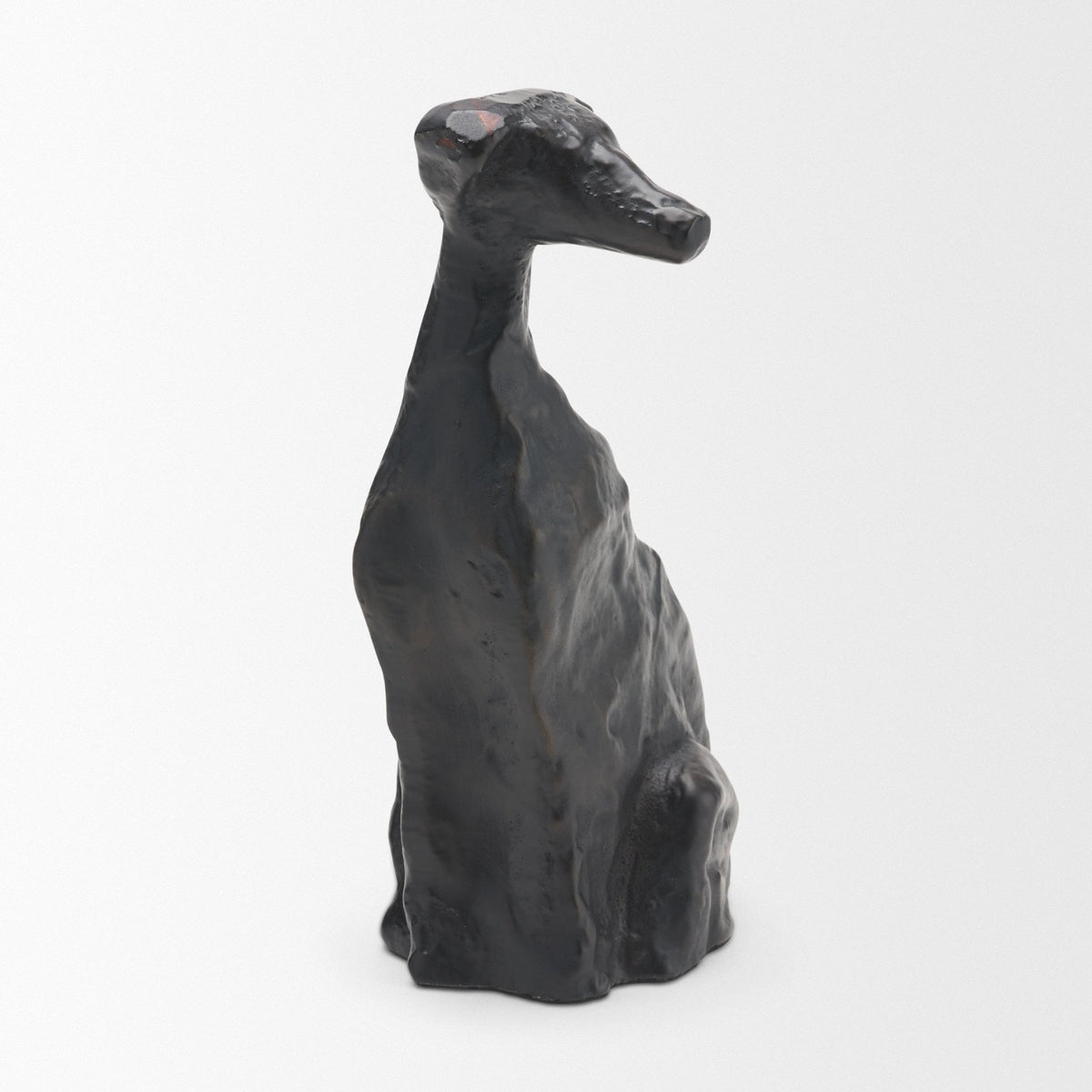 Anubis Aged Bronze Metal Decorative Dog Object from Mercana - Luna Furniture