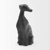 Anubis Aged Bronze Metal Decorative Dog Object from Mercana - Luna Furniture