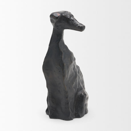 Anubis Aged Bronze Metal Decorative Dog Object from Mercana - Luna Furniture