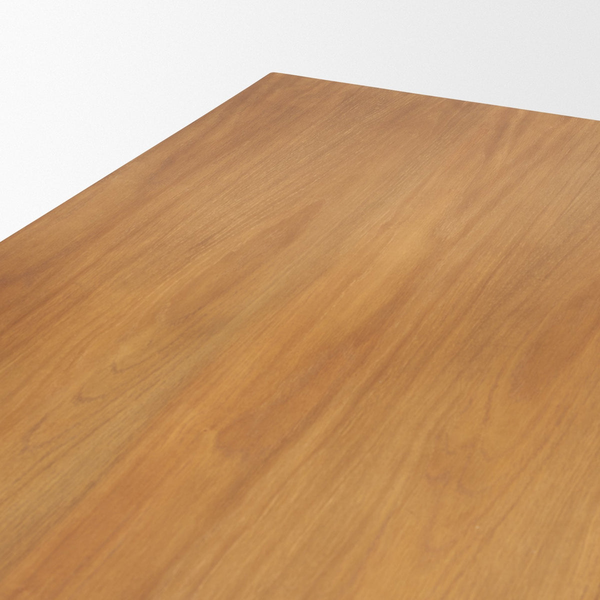 Carmel Rectangular Dining Table | 94" | Raffia w/ Brown Wood