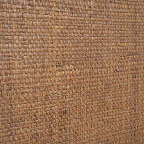 Carmel Closed Media Console | 80" | Raffia w/ Brown Wood from Mercana - Luna Furniture