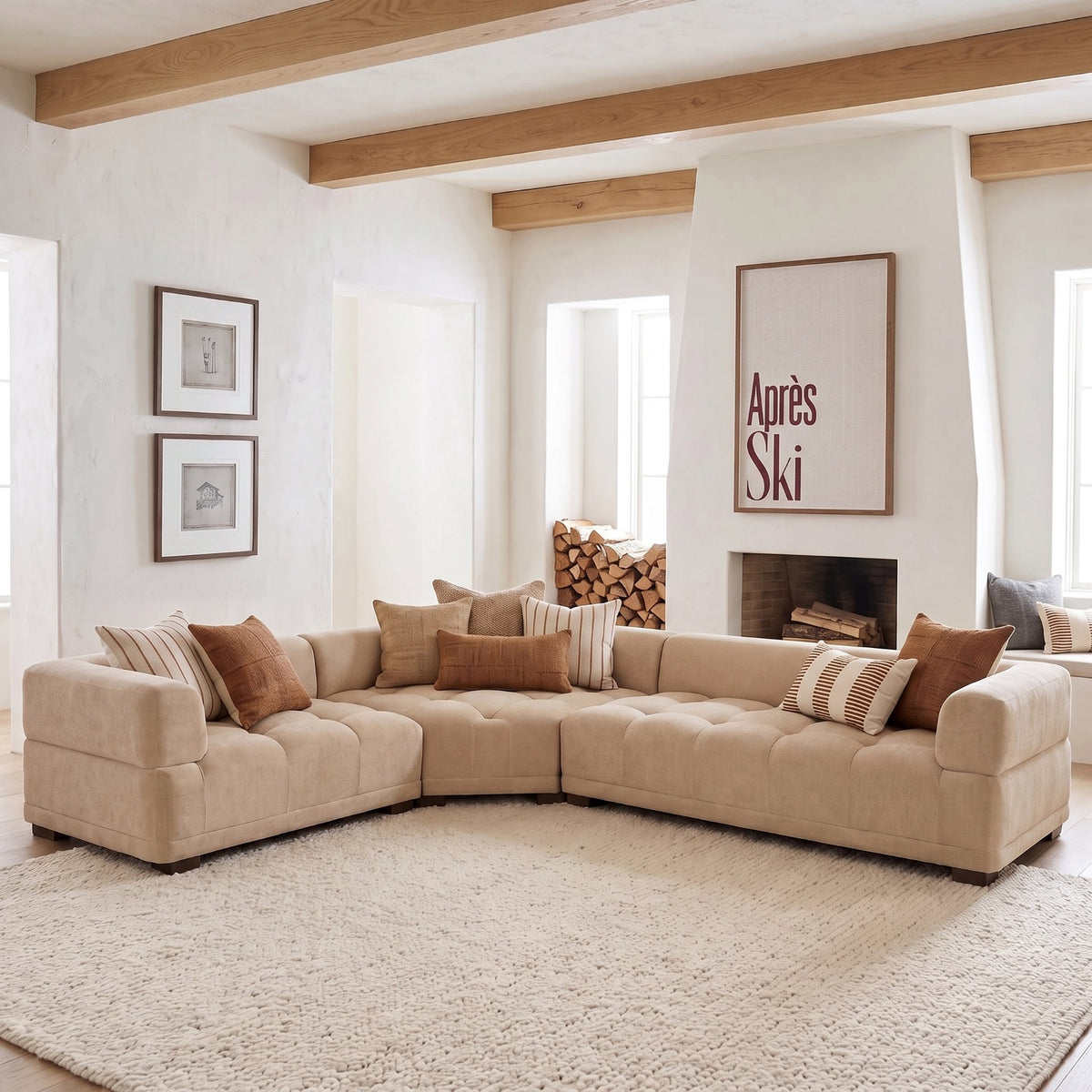 Lowen 14x26 Lumbar Copper Rust Woven Decorative Pillow from Mercana - Luna Furniture