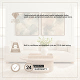 Warner Stripe 2 Piece Sofa Set w/Back Cushions from Mercana - Luna Furniture